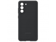 Originální silikonový kryt EF-PG990TBEGWW pro Samsung S21 FE 5G černý