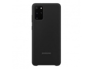 Originální silikonový kryt EF-PG985TBEGE pro Samsung S20 PLUS + černý