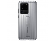Originální ochranné pouzdro Samsung S20 ULTRA ve stříbrné barvě s funkcí stojánku