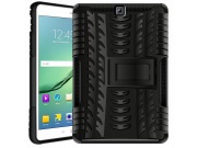 ODOLNÝ OBAL OUTDOOR SE STOJÁNKEM PRO SAMSUNG TAB S2 9,7"  SM-T-813,SM-T819 ČERNÝ
