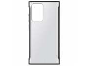 Originalní kryt Protective EF-GN985CBEGEU pro Samsung Note 20 ULTRA černý/průhledný