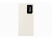 Originální Smart View pouzdro pro Samsung S23 ULTRA krémové