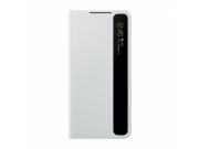 Originální Clear View pouzdro EF-ZG996CJEGEE pro Samsung S21 + PLUS šedé