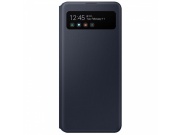 Originální pouzdro S-view EF-EA415PBEGEU pro Samsung Galaxy A41 černé