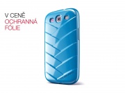 Zadní kryt MUMMY pro Samsung Galaxy S3,  modrý