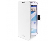 Pouzdro flipové pro Samsung Galaxy Note 2 - bílé