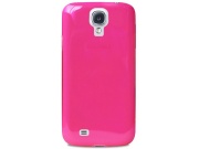 Zadní kryt na Galaxy S4, PURO Crystal Cover - růžový