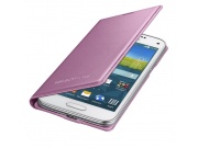 Samsung originální flipové pouzdro EF-FG800BPEGWW pro Galaxy S5 mini, růžová