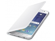 Samsung flipové pouzdro s kapsou EF-WJ500B pro Samsung Galaxy J5 (SM-J500), bílá