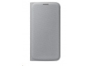 Samsung flipové pouzdro s kapsou EF-WG920B pro Samsung Galaxy S6 (SM-G920F), stříbrná