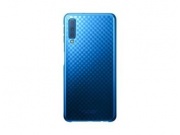 Zadní kryt Samsung Gradation pro Samsung Galaxy A7 2018 Modrý