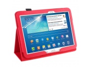 POUZDRO TYPU KNIHA PRO TABLET Samsung Galaxy Tab 3 10.1"  P5200 P5210  červená