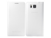 Originál Samsung flipové pouzdro pro Samsung Galaxy Alpha G850 bílé