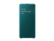 Originální pouzdro Clear View EF-ZG970CGEGWW pro Samsung Galaxy S10e zelené