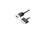 datový a dobíjecí kabel pro Samsung Galaxy Tab/Tab 2/Note  10.1 / 8.9 / 7.7"  30 pin  Černý