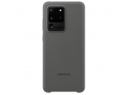 Kryt na mobil Samsung Silicon Cover EF-PG988TJEGEU na Samsung Galaxy S20 Ultra Grey šedý