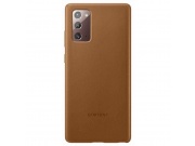 Kryt na mobil Samsung Leather Cover EF-VN980LAEGEU na Galaxy Note 20 hnědý