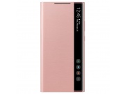 Originální Clear View pouzdro EF-ZN985CAEGEU pro Samsung Galaxy Note 20 ULTRA bronzovo růžové