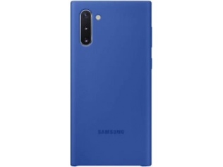 Originální zadní silikonový kryt EF-PN970TLEGWW pro Samsung Note 10 5G  modrý