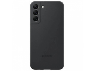 Originální silikonový kryt pro Samsung S22+ PLUS černý
