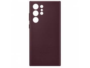 Originální kožený zadní kryt EF-VS908LEEGWW Leather Cover pro Samsung S22 ULTRA