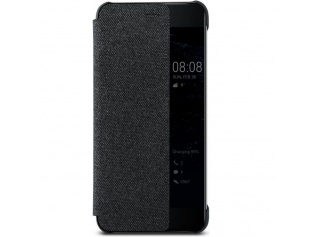ORIGINÁLNÍ POUZDRO S-VIEW PRO HUAWEI P10 tmavě šedé