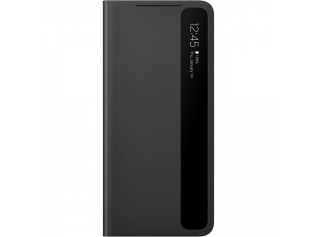 Originální Smart Clear View pouzdro pro Samsung S21 ULTRA  černé