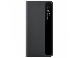 Originální pouzdro Smart Clear View pro Samsung S21 + PLUS černý