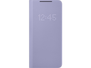 Originální LED VIEW pouzdro EF-NG996PVEGEE pro Samsung S21 PLUS 5G fialový