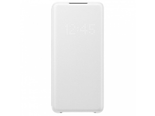 LED View pouzdro pro Samsung S20 Plus + 5G bílé