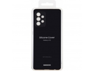 Originální silikonový kryt EF-PA725TBEGWW pro Samsung A72 černé