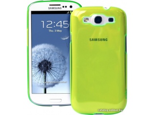 Zadní kryt na SAMSUNG GALAXY S3 Crystal Fluo, zelený