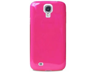 Zadní kryt na Galaxy S4, PURO Crystal Cover - růžový