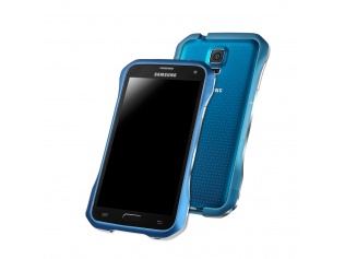 Designový ochranný rámeček SUPERNOVA S5 na Galaxy S5, modrý
