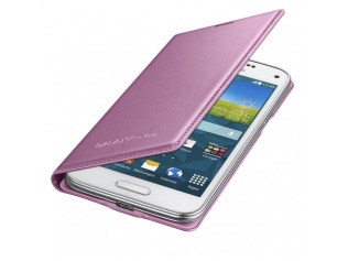 Samsung originální flipové pouzdro EF-FG800BPEGWW pro Galaxy S5 mini, růžová