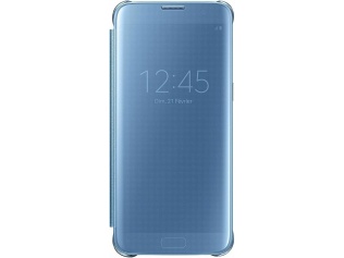 Originální  Clear View pouzdro EF-ZG935CLEGWW pro Samsung Galaxy S7 Edge Blue modré