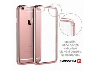 POUZDRO JELLY PRO SAMSUNG J510F GALAXY J5 2016 TRANSPARENTNÍ RŮŽOVO/ZLATÉ