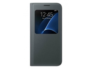 Originální pouzdro S-VIEW s okénkem EF-CG930PBEGWW pro Samsung Galaxy  S7  černé