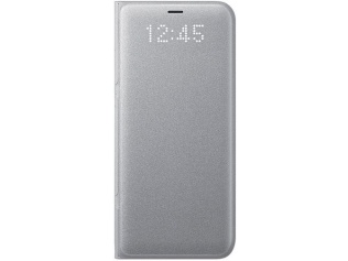 ORIGINÁLNÍ POUZDRO LED VIEW EF-NG950PSEGWW PRO SAMSUNG GALAXY S8  Silver stříbrná