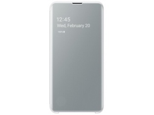 Originální Clear View pouzdro EF-ZG970CWEGWW pro Samsung Galaxy S10e bílé