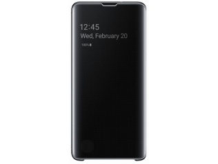 Originální pouzdro Clear View EF-ZG973CBEGWW pro Samsung Galaxy S10 černé