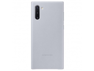 Kryt na mobil Samsung Leather Cover EF-VN970LJEGWW pro Galaxy Note 10 šedý