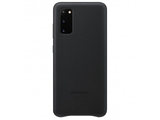 Samsung Kožený zadní kryt EF-VG980LBEGEU pro Samsung Galaxy S20 černý