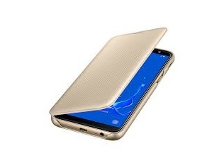 Originální pouzdro Wallet EF-WJ600CFEGWW pro Samsung Galaxy J6 2018 Gold zlaté