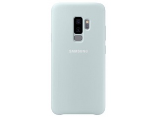 Originální silikonový kryt EF-PG965TLEGWW pro Samsung Galaxy S9 Plus MINT modro zelenkavý