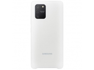 Samsung kryt Silicon Cover EF-PG770TWEGEU pro Samsung Galaxy S10 Lite bílý