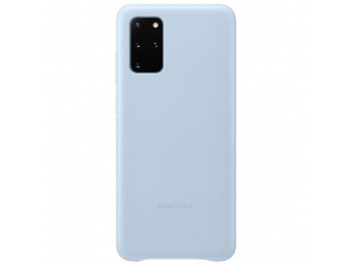 Kryt Leather Cover EF-VG985LLEGEU pro Samsung Galaxy S20 Plus + modrý