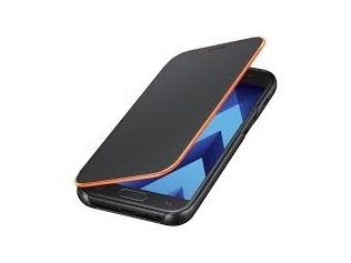 Pouzdro Samsung NEON Flip EF-FA320PBEGWW pro Samsung  Galaxy A3 2017 BLACK černé