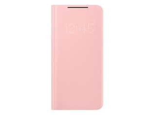 Samsung pouzdro LED View EF-NG991PPEGEE pro Samsung Galaxy S21 5G Light Pink růžové