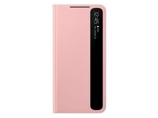 Originální pouzdro Smart Clear View EF-ZG991CPEGEE pro Samsung Galaxy S21 5G PINK růžové